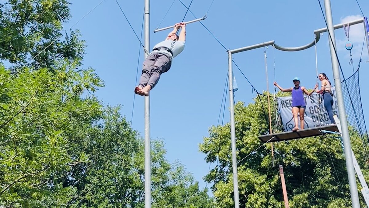 Gorilla Circus Regents Park Flying Trapeze School