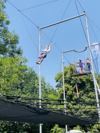 Gorilla Circus Regents Park Flying Trapeze School