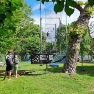 Gorilla Circus Regents Park Flying Trapeze School