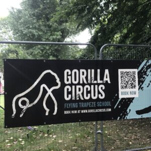 Gorilla Circus Regents Park Flying Trapeze School