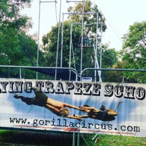 Gorilla Circus Regents Park Flying Trapeze School