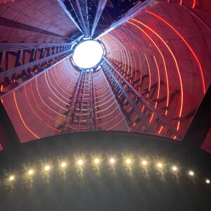 The Chimney Lift at Battersea Power Station