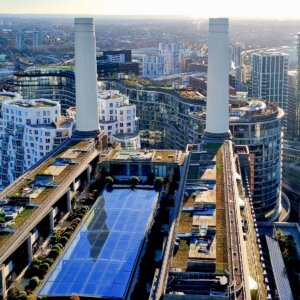 The Chimney Lift at Battersea Power Station